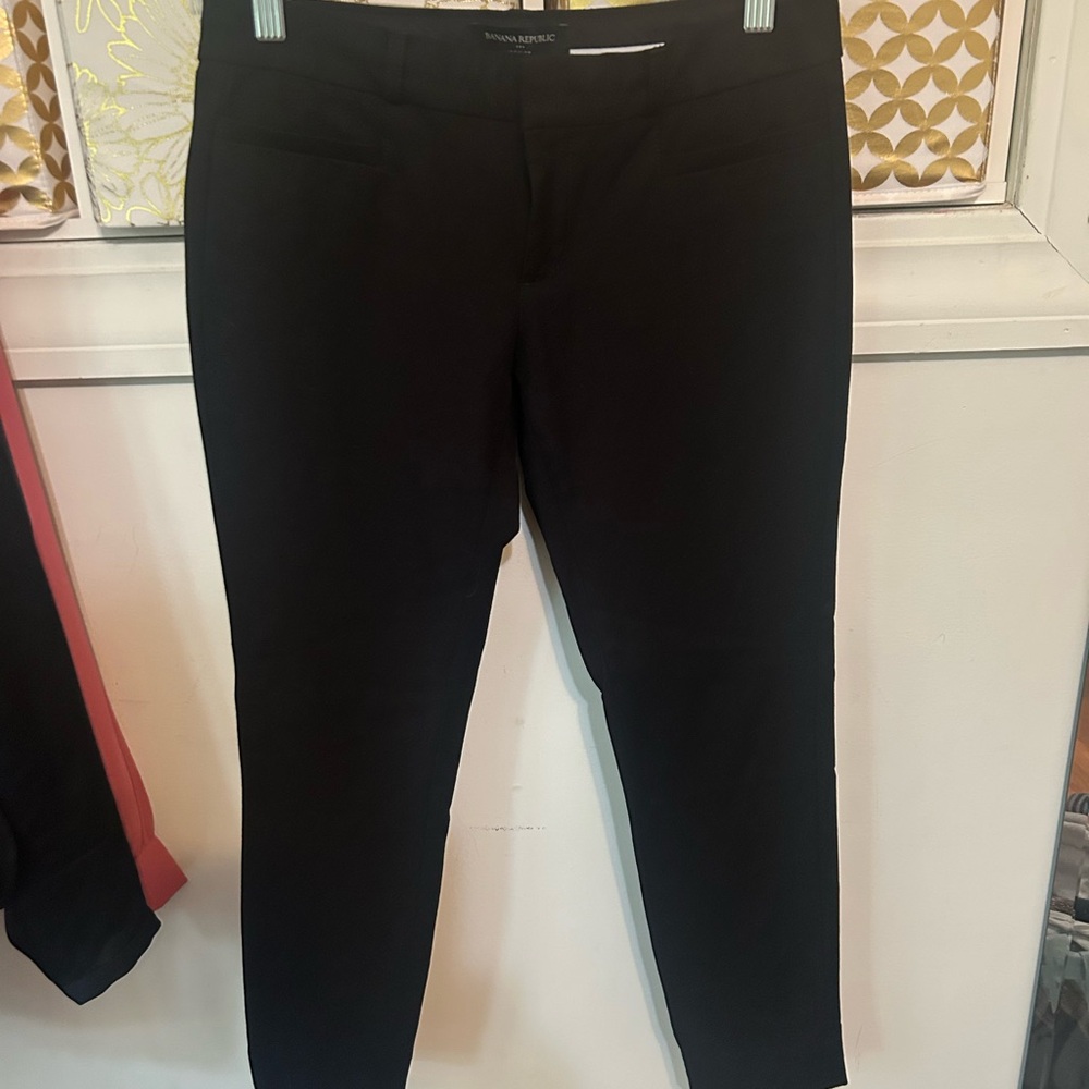 Banana Republic Black Sloan Fit Pants
